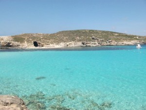 Le lagon Bleu, ile de Comino, Malte