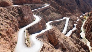 La route des Gorges du Dadès