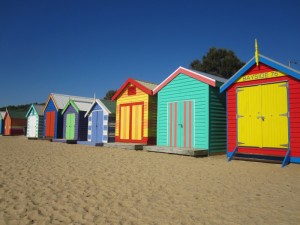 Brighton Beach, la place la plus connue de Melbourne