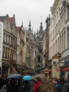 Bruxelles, rue menant à la Grand Place