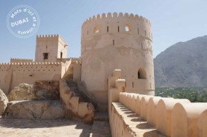 Fort traditionnel dans le Sultanat d'Oman