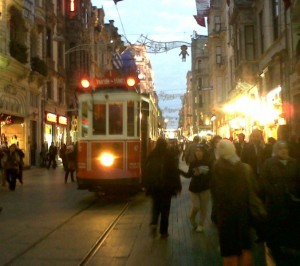 Tramway d'antan Istiklal Cad