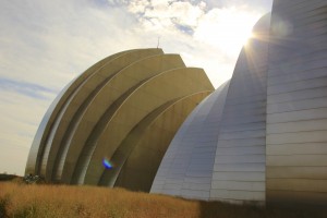 Le Kauffman Center theater, un batiment fini en 2011 : un monstre de technologie : 360 millions de $ et pas un sous public fédéral : c'est une fondation