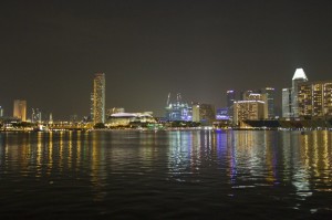 Marina Bay by night