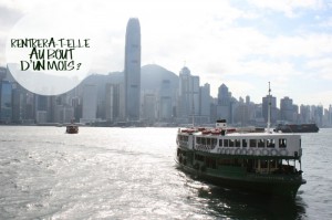 Le Star Ferry au départ de Kowloon