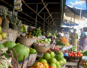 Marché aux légumes