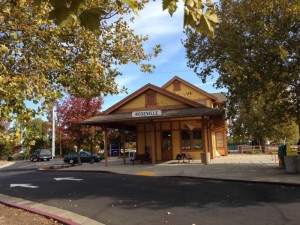 La gare de Roseville