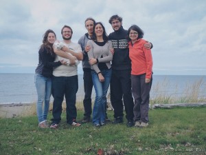 Nous avons emmené des amis français pour une expérience de Couchsurfing chez un couple Québécois à Rimouski