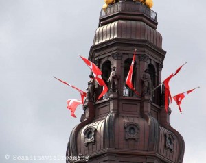 Parlement ou Borgen à Copenhague