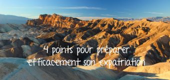 4 points pour préparer efficacement son expatriation